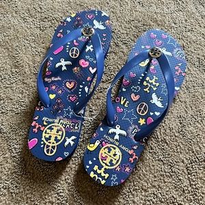Tory Burch flip flops